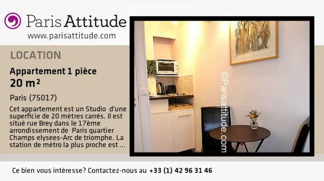 Appartement Studio à louer - Arc de Triomphe, Paris - Ref. 4020
