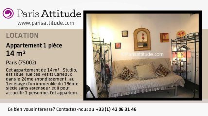 Appartement Studio à louer - Montorgueil, Paris - Ref. 5440