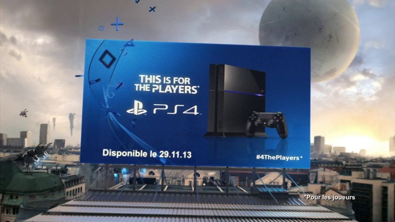 PS4 - Pub de lancement PS4 60 secondes [FR]