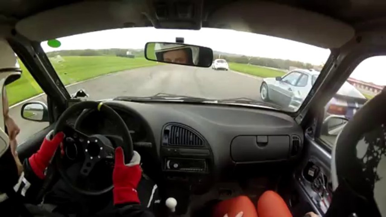 Circuit de bresse 09/11/13  ( avec mathilde )