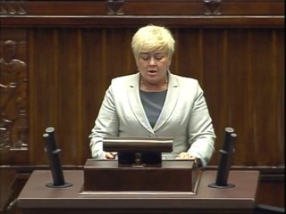 Małgorzata Pępek - Wystąpienie z dnia 12 września 2013 roku.