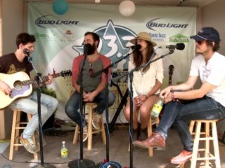 Houndmouth - "Penitentiary" and "Casino (Bad Things)" Acoustic - ACL 2013
