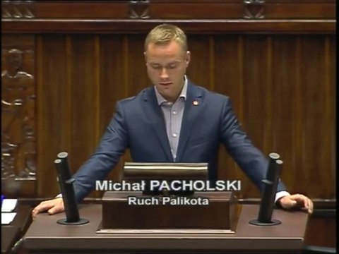 Michał Tomasz Pacholski - Wystąpienie z dnia 28 sierpnia 2013 roku.