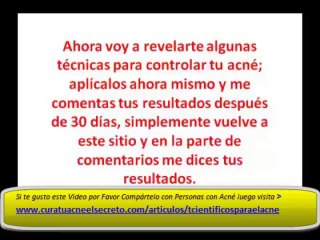 Tratamientos Cientificos para el Acne LOS SECRETOS