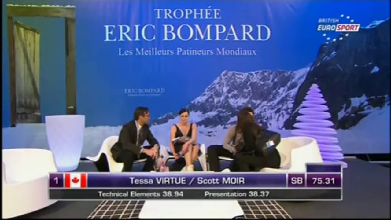 Tessa Virtue & Scott Moir - TEB 2013 - SD