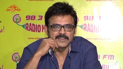 Venkatesh speaks funny butler English - Masala Movie Promotions