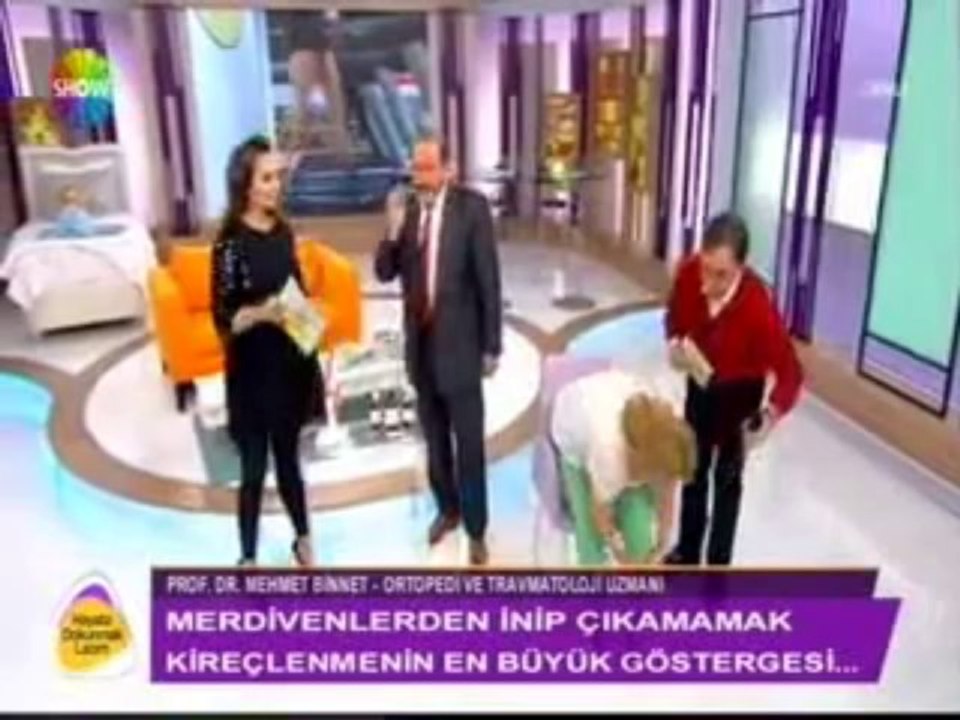 Ortopedi Uzmanı Prof. Dr. Mehmet Binnet , kireçlenmenin tedavisi hakkında bilgi veriyor part 1