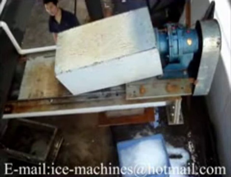 Crawler Style Automatic Ice Storing System,Ice Plant with ice storage