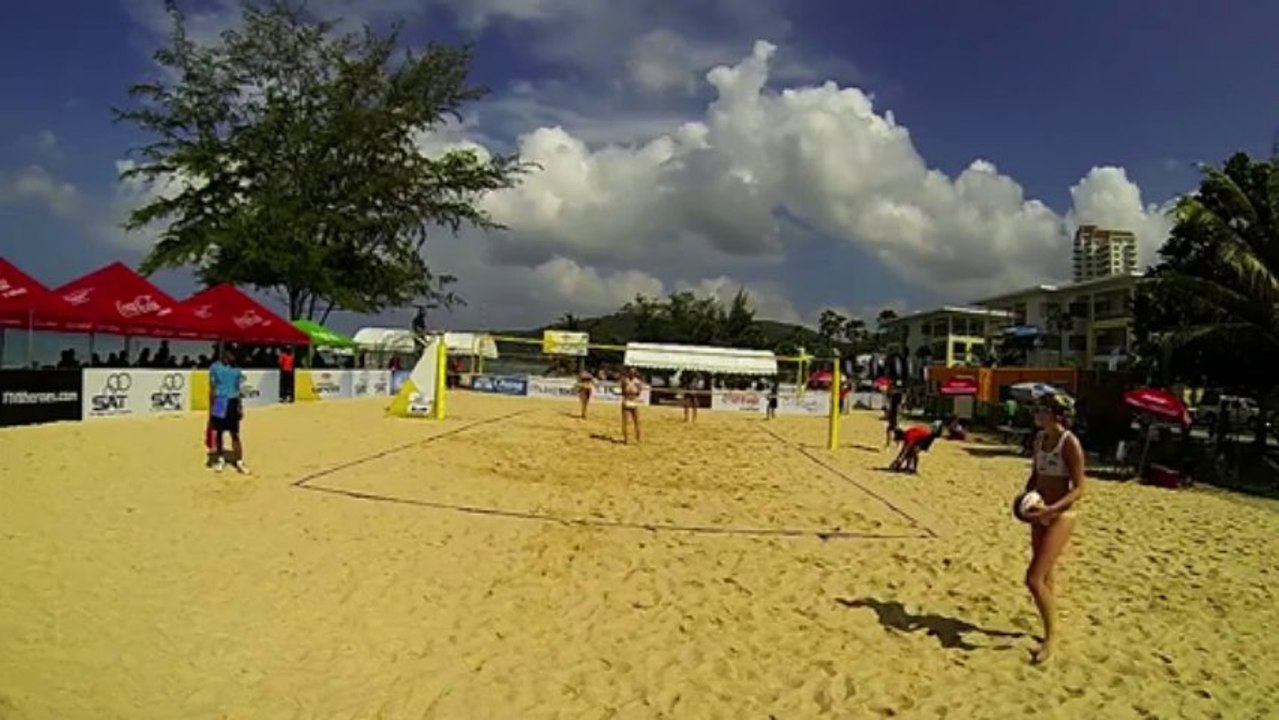 usa vs usa film 2 Day-Ross vs Carico Hugues 2:1 22-24 1er set