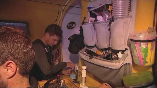 Jour 9 - Solidaires en Peloton (Class40) - Transat Jacques Vabre 2013