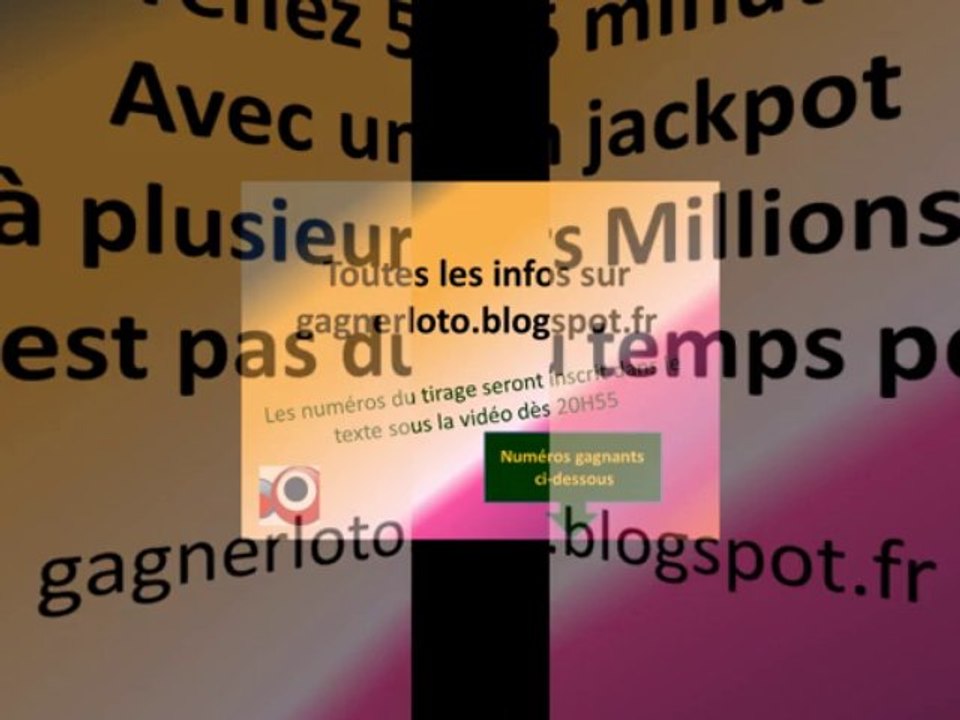 Résultat Tirage LOTO mercredi 20 novembre numero gagnant sorti