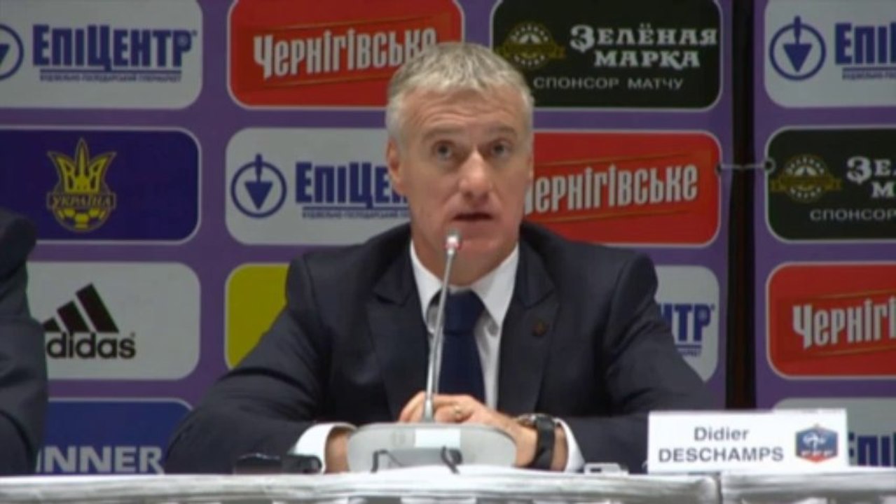 WM-Quali: Deschamps nach Ukraine-Debakel: 'Müssen daran glauben'