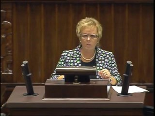Izabela Katarzyna Mrzygłocka - Wystąpienie z dnia 26 września 2013 roku.