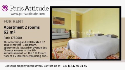 1 Bedroom Apartment for rent - Champs Elysées, Paris - Ref. 6670