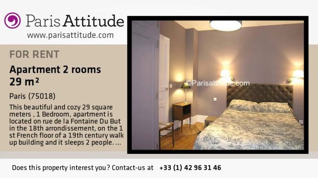 1 Bedroom Apartment for rent - Montmartre, Paris - Ref. 7292
