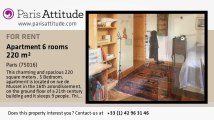 5 Bedroom Townhouse for rent - Auteuil, Paris - Ref. 7935