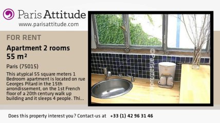 1 Bedroom Loft for rent - Plaisance/Pernety, Paris - Ref. 3518