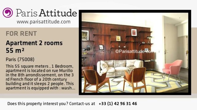 1 Bedroom Apartment for rent - Parc Monceau, Paris - Ref. 4994