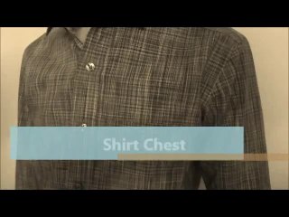 Mens Custom Shirt Measurements - "Chest" - Zimba Custom Tailor