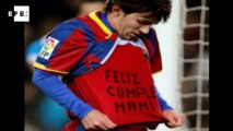 Messi é multado e recebe cartão por levantar a camisa e homenagear mãe.