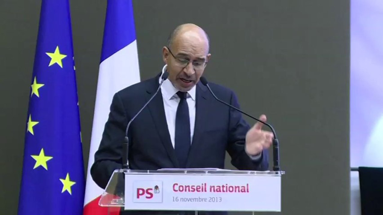 Discours de Harlem Désir au Conseil national du 16 novembre