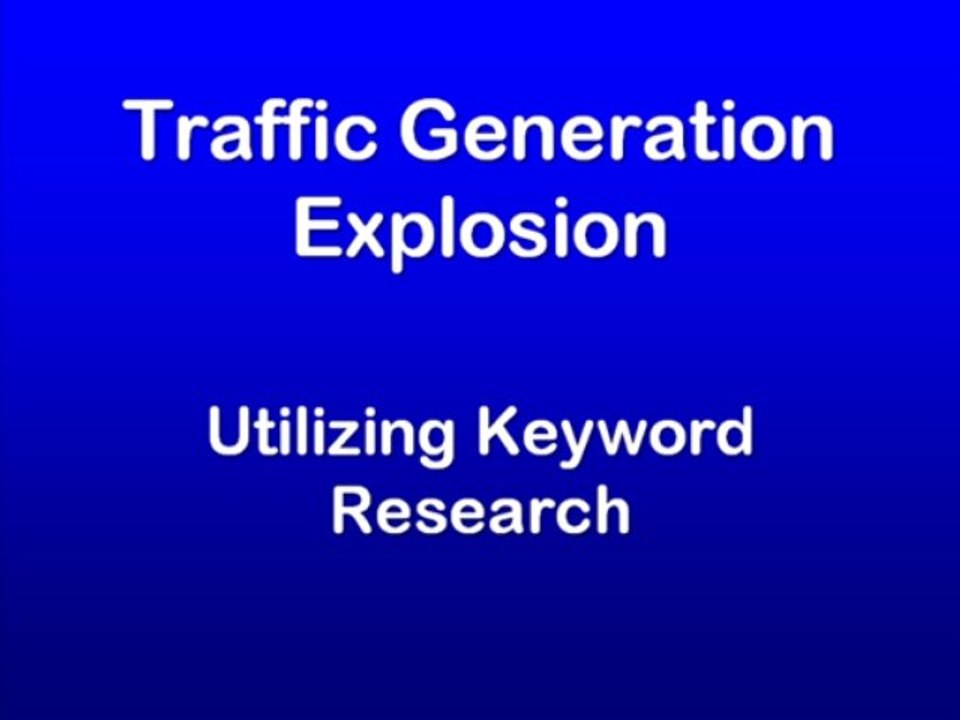 proper keyword research