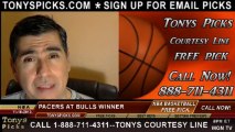 Chicago Bulls vs. Indiana Pacers Pick Prediction NBA Pro Basketball Odds Preview 11-16-2013