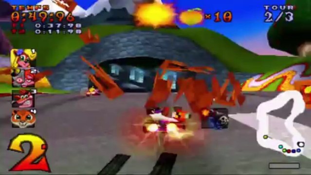 Crash Team Racing - Aventure - Ruines Perdues : Parc Coco