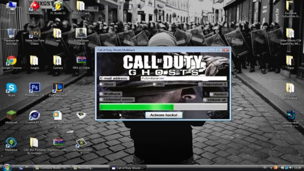 Call of Duty Ghosts Hack Unlock all Prestige Wallhack Unlimited