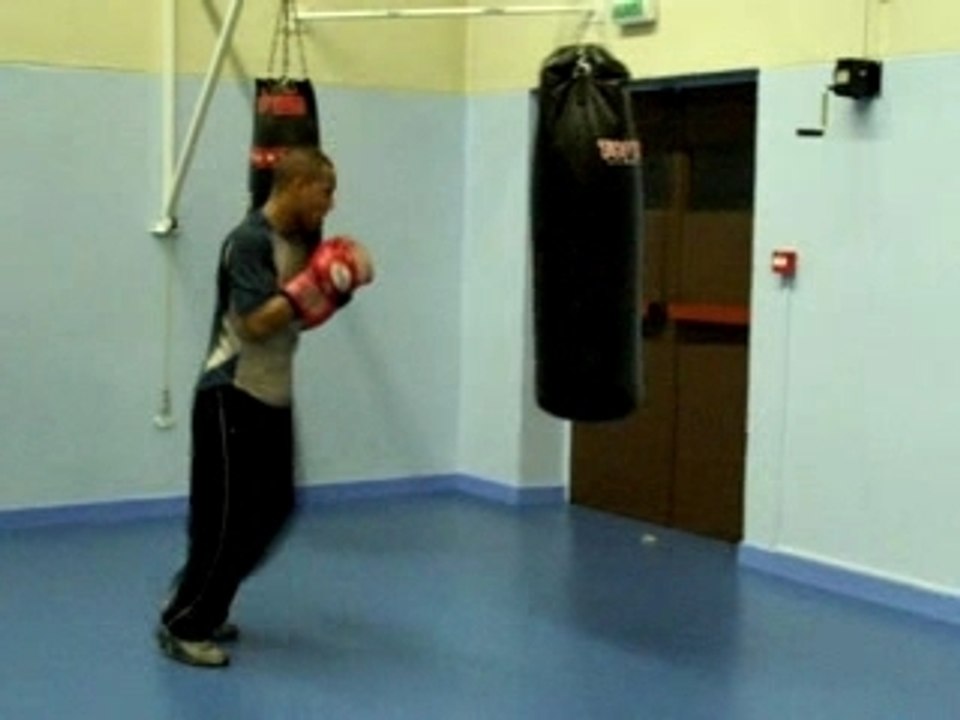 Alban Mothie à l'entraînement