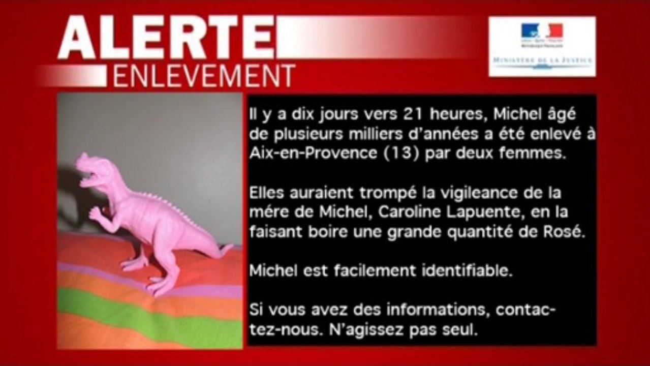 Alerte_Enlèvement_Michel_dinosaure