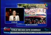 Candidatos chilenos llaman a votar ante fantasma del abstencionismo