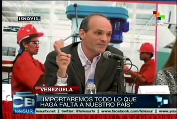 Importaremos todo lo que le haga falta al país: Menéndez