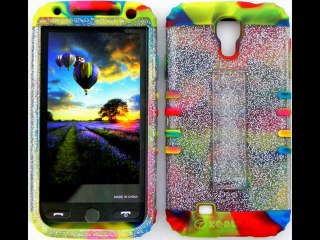 -☆☆☆☆☆ High Impact Hybrid Cover Case for Samsung Galaxy S4