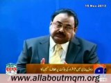 Altaf Hussain expresses sorrow & grief over the loss of lives & properties in sectarian riot in Rawalpindi