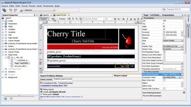Desenvolvendo Relatórios Profissionais com iReport para Netbeans IDE 2