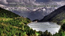 The People We Meet, The Lessons We Learn ᴴᴰ - By_ Yasmin Mogahed