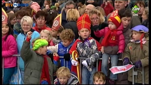 Sinterklaas aangekomen in Groningen - RTV Noord