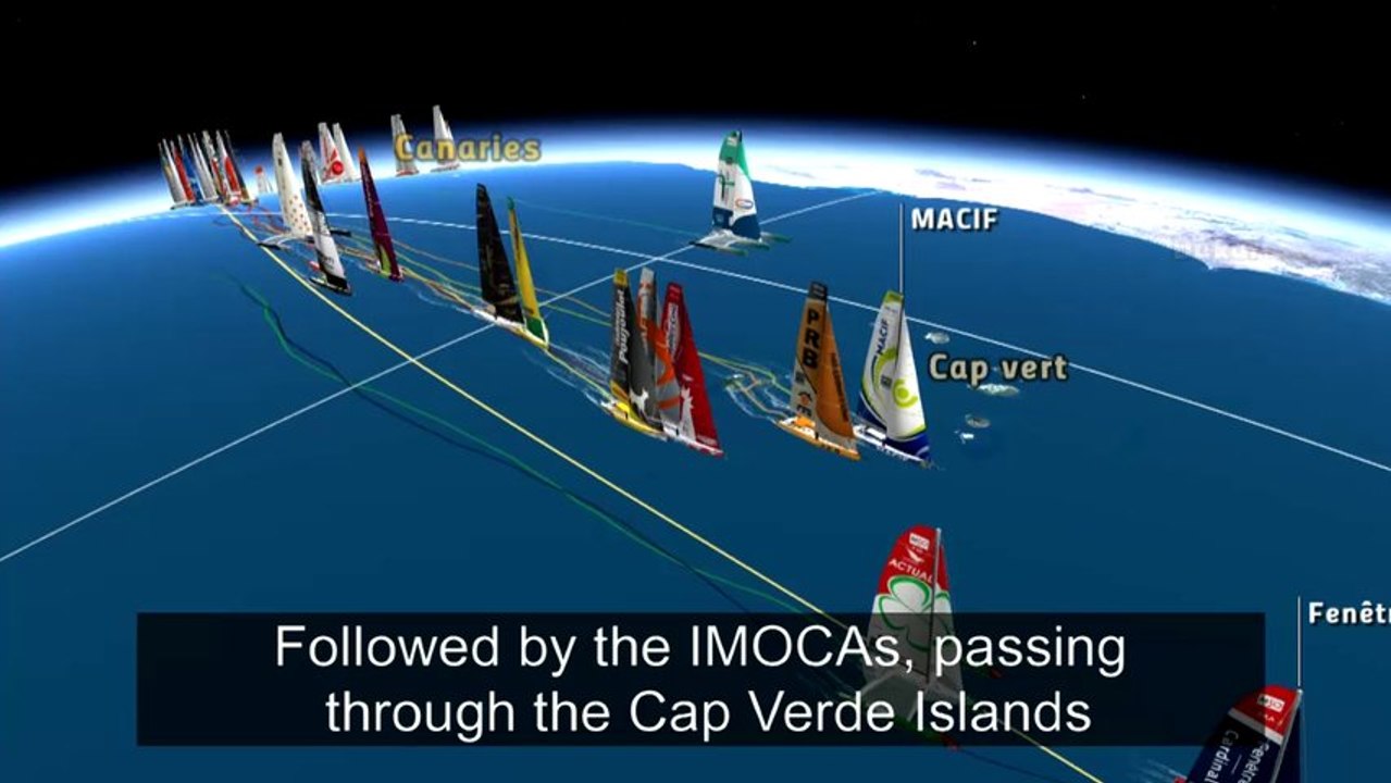 Best Of a primeira parte da corrida - Transat Jacques Vabre 2013