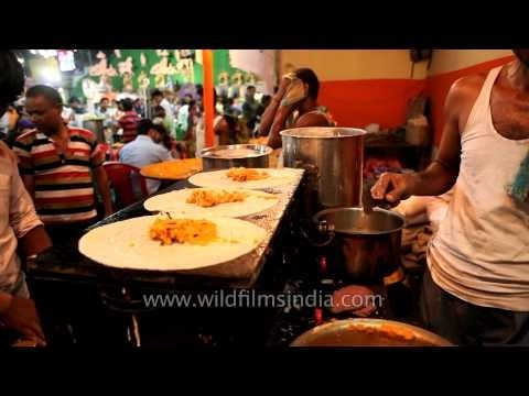 Kolkata Durga Puja food with flavours from South India