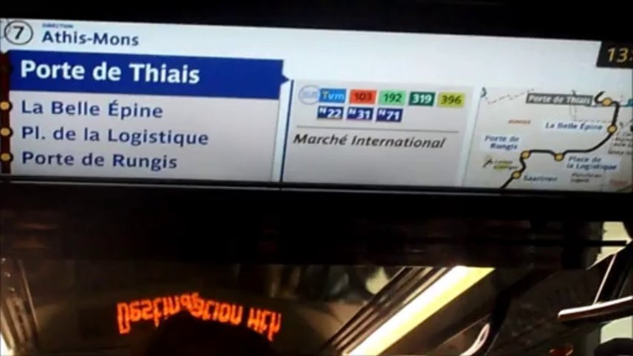 Premier jour tramway T7
