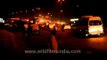 Ring Road car and truck traffic along Safdarjung stretch in Delhi