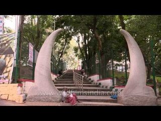 Entrance to Dodda Basavana Gudi or the Bull Temple