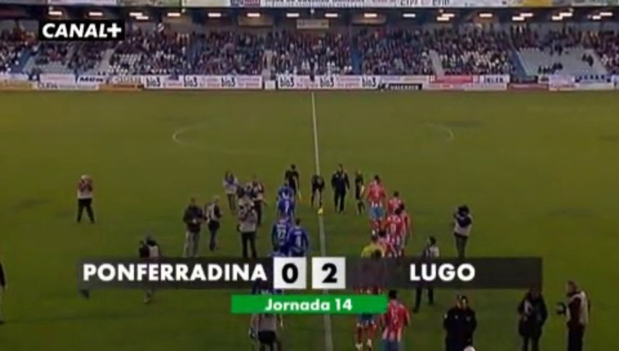 Liga Adelante  Ponferradina 0  Lugo 2