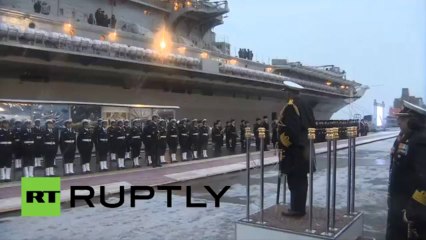 Video_ Russia hands over modernized aircraft carrier to India_(360p)