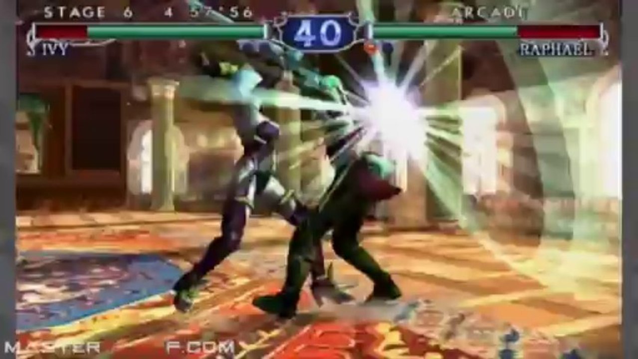 Soul Calibur II | Ivy HD Gameplay | Ivy Versus Raphael | Nintendo GameCube (GCN)
