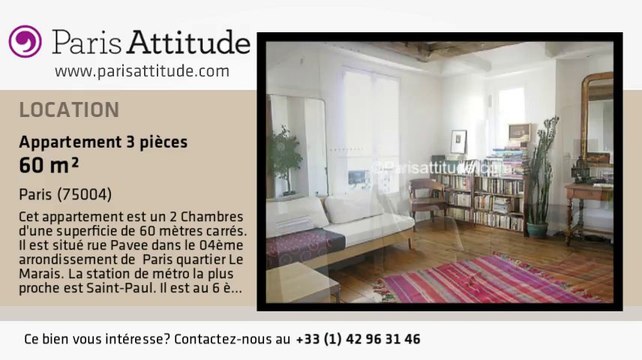 Appartement 2 Chambres à louer - St Paul, Paris - Ref. 2073