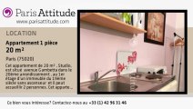 Appartement Studio à louer - Gambetta, Paris - Ref. 8245