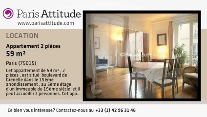 Appartement 1 Chambre à louer - Bir Hakeim, Paris - Ref. 7048