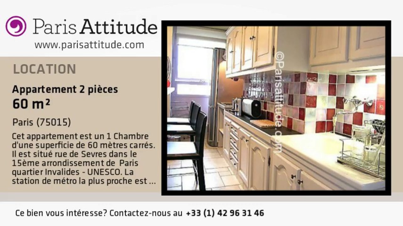 Appartement 1 Chambre à louer - Ecole Militaire...